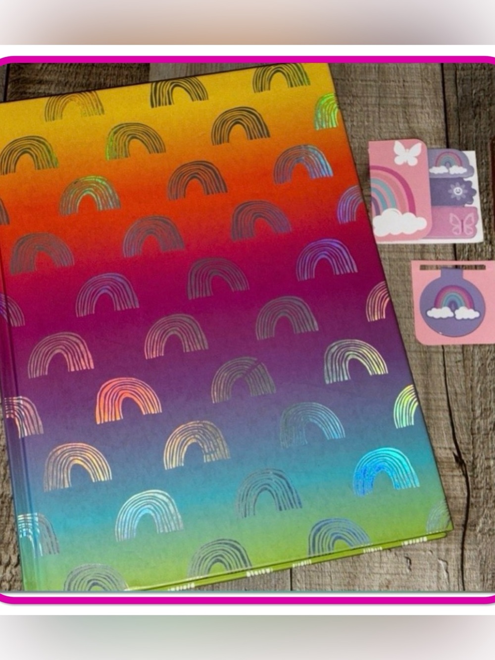 Jumbo Size Rainbow Journal Book